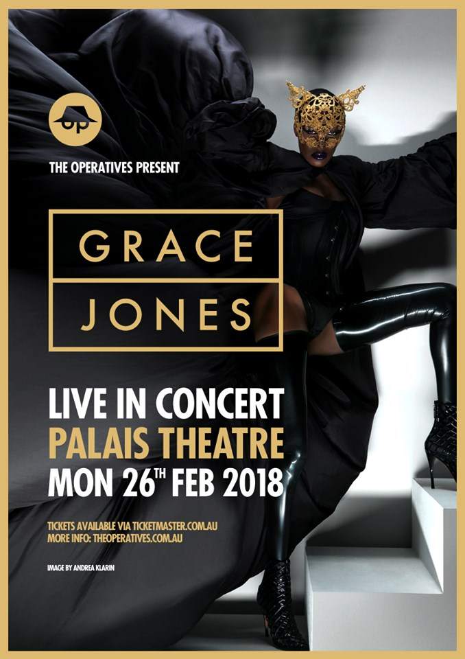 The Operatives present Grace Jones - Página frontal