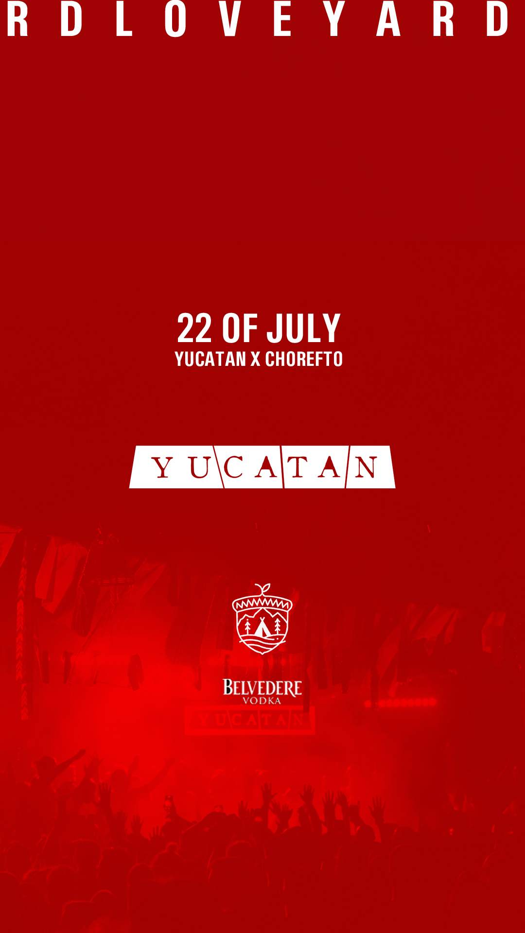 Yucatan presents Loveyard - フライヤー表