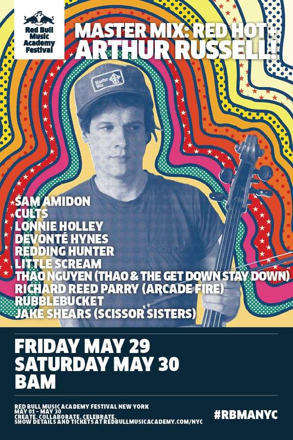 Red Bull Music Academy Festival New York present Master Mix: Red Hot Arthur Russell - Página frontal