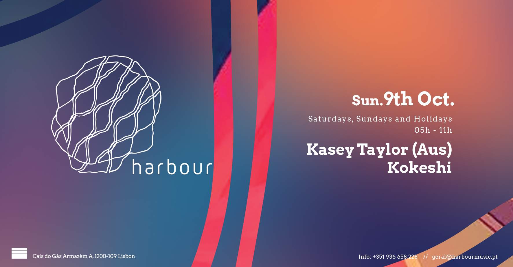 Harbour // Kasey Taylor (Aus) + Kokeshi - Página trasera