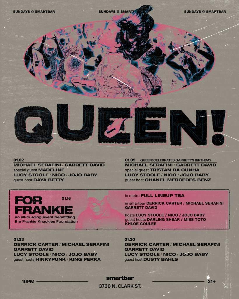 Queen! Feat. Michael Serafini - Garrett David - Madeline at smartbar,  Chicago