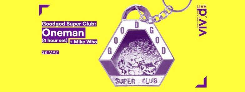 Vivid LIVE: Goodgod Super Club - Oneman - フライヤー表
