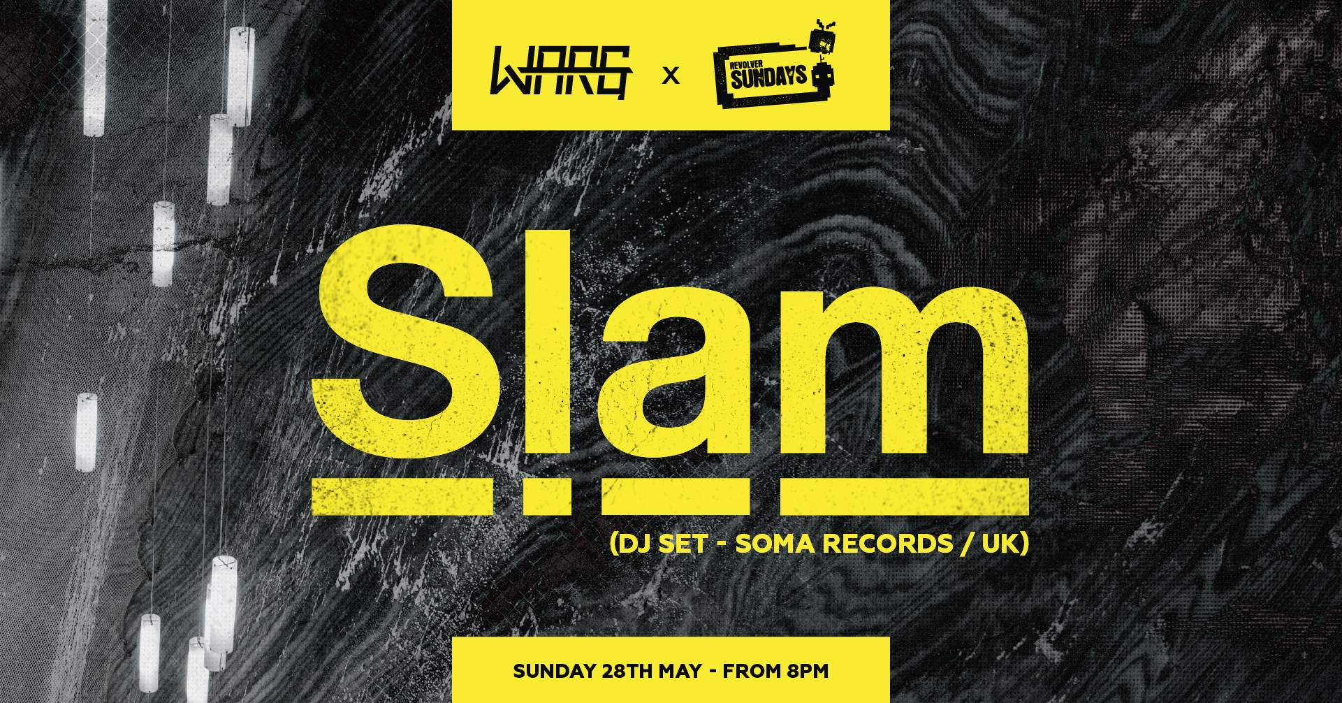 Slam (UK) — Warg & Revolver Sundays - フライヤー表