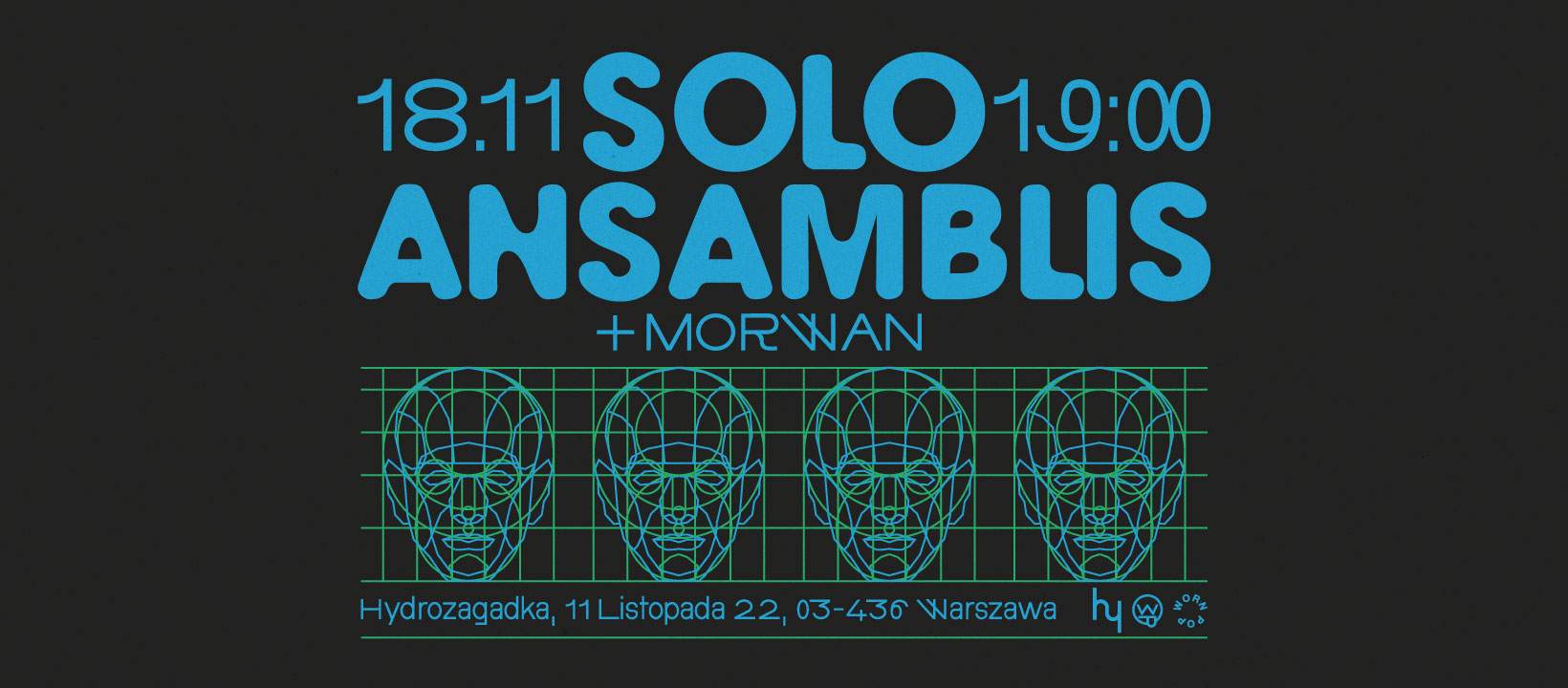 Solo Ansamblis + Morwan live in Warsaw - Página frontal