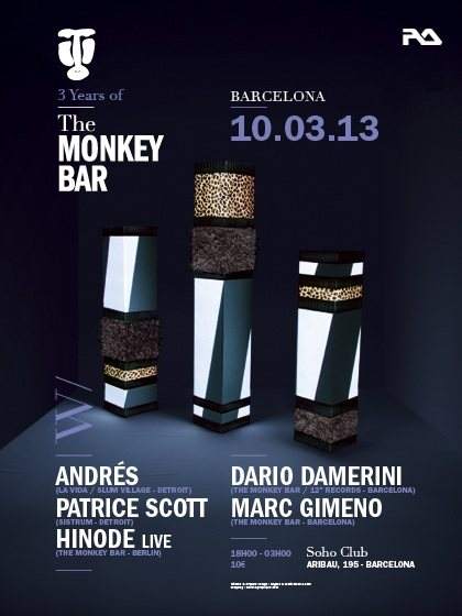 The Monkey Bar presents 3º Anniversary - Day 2 - Página frontal