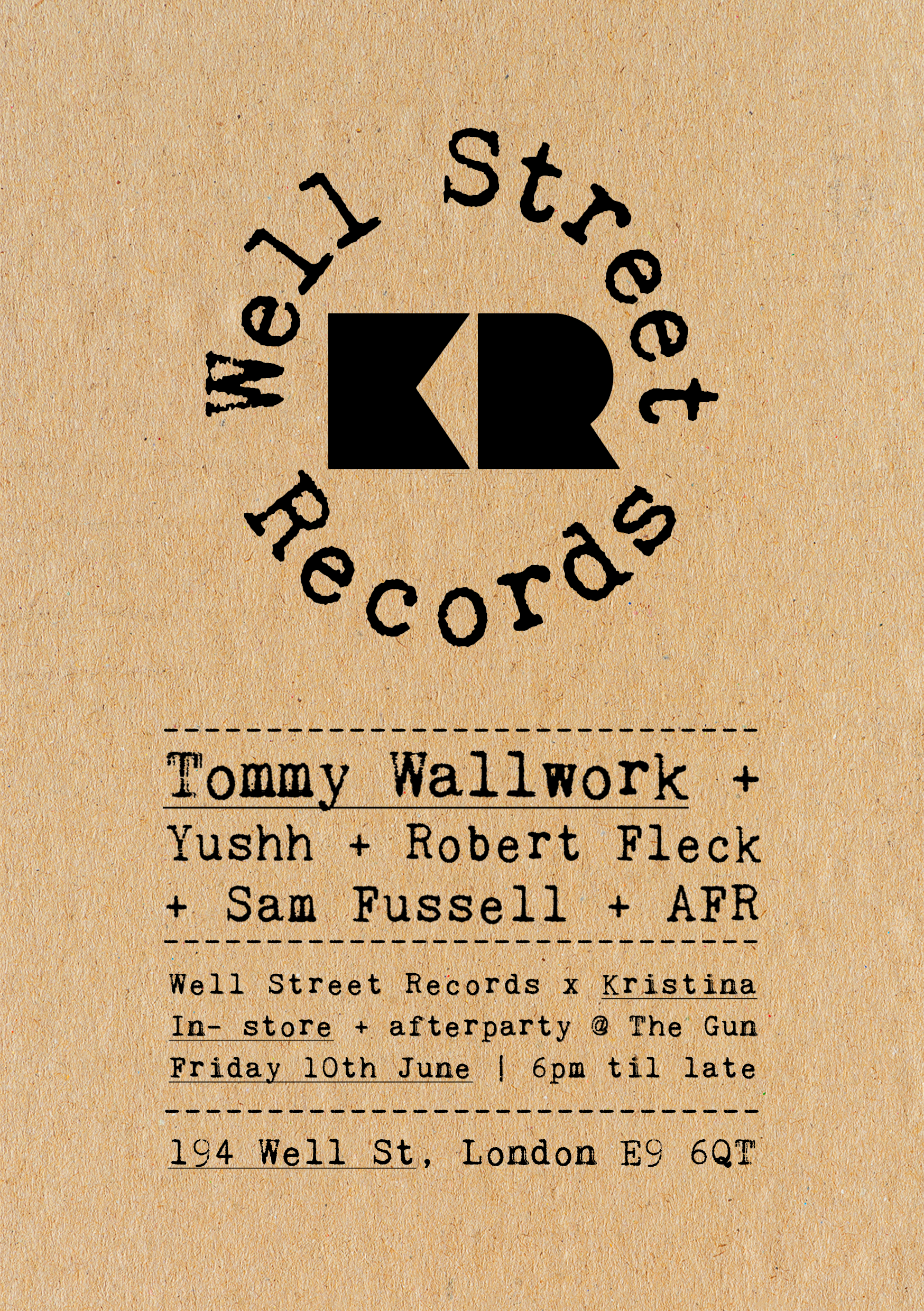 Well Street Records - Página frontal