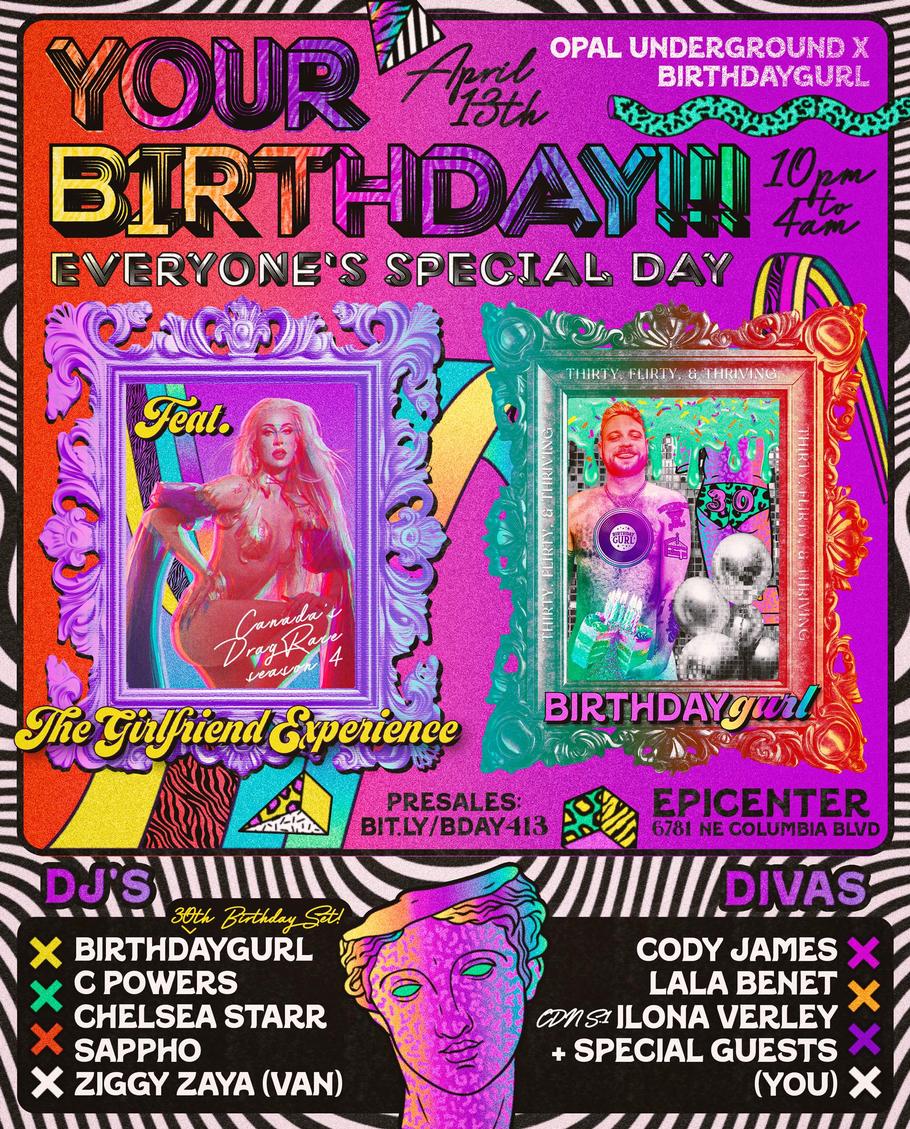 Your Birthday! Everyone's Special Day featuring The Girlfriend Experience - Página frontal