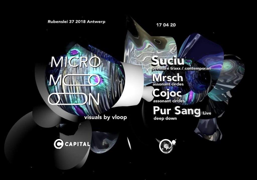 Micromoon with Suciu / Cojoc / Mrsch / Pur Sang (Live) - フライヤー表