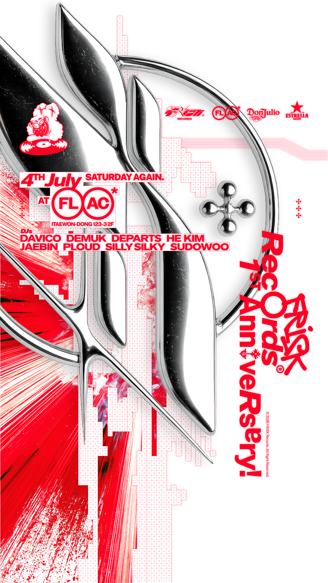 FRISK Records: 1year Anniversary at Flac, Seoul