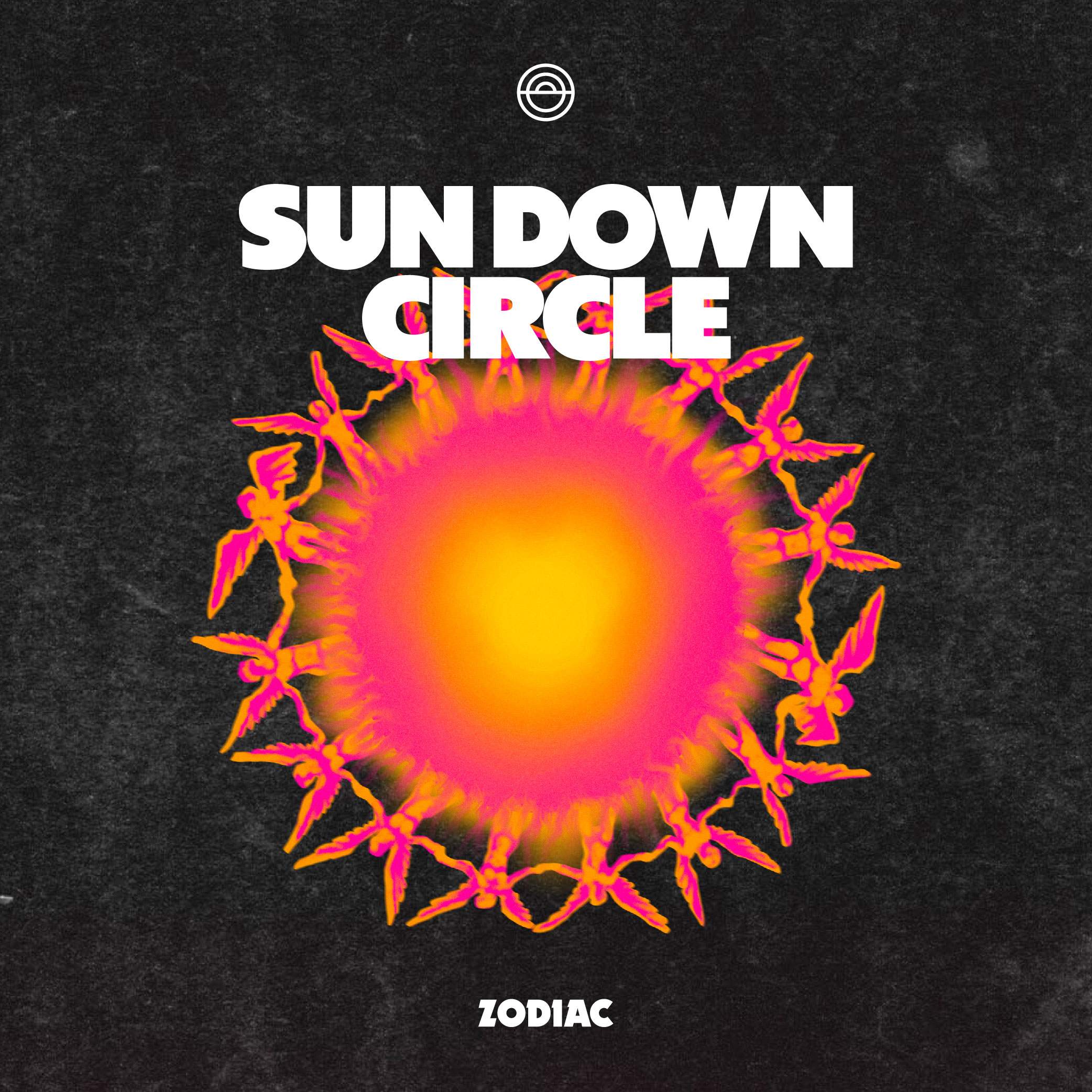 sun down circle x zodiac - フライヤー表