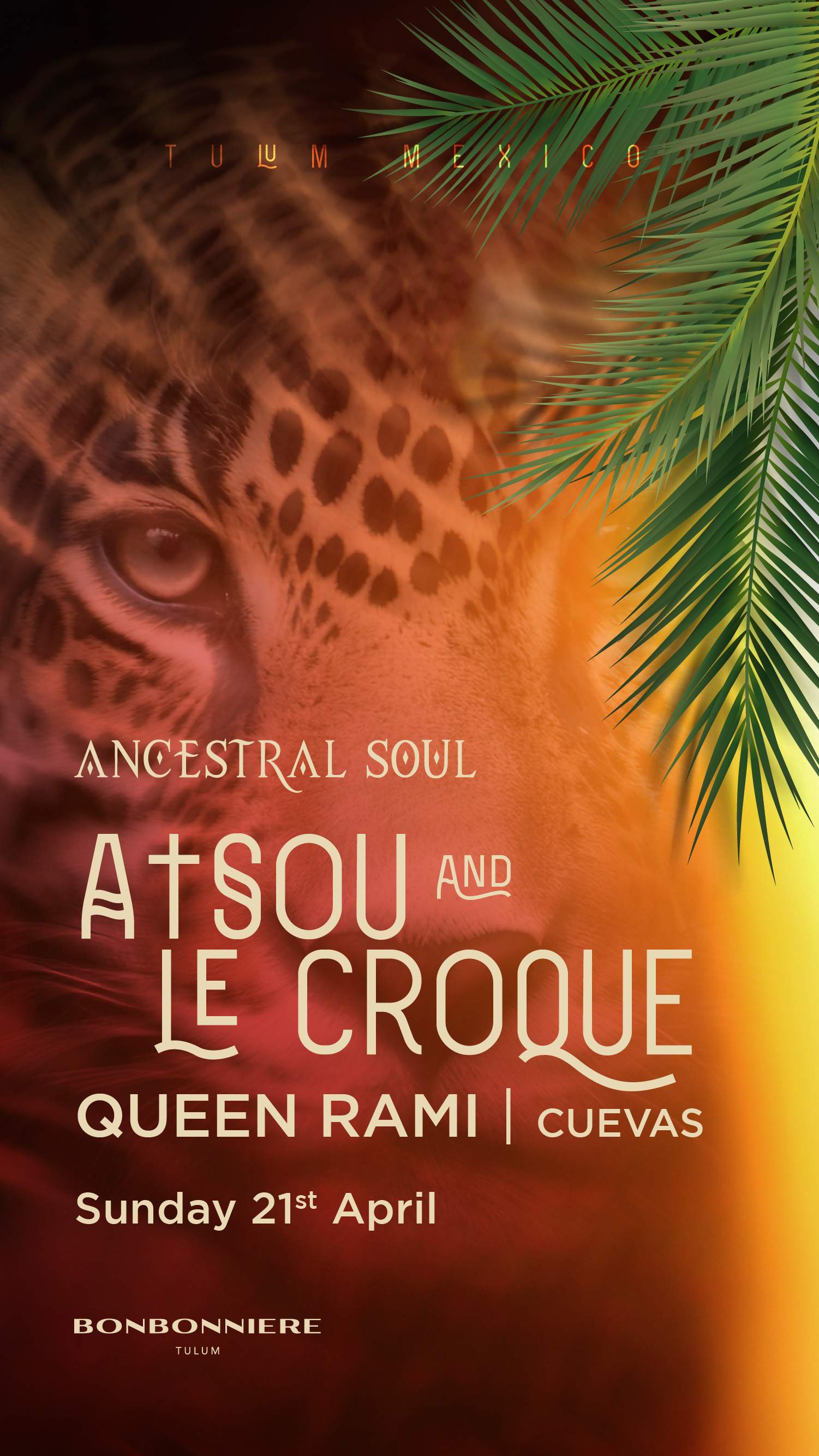 Atsou & LE CROQUE + Queen Rami / ANCESTRAL SOUL - Página frontal