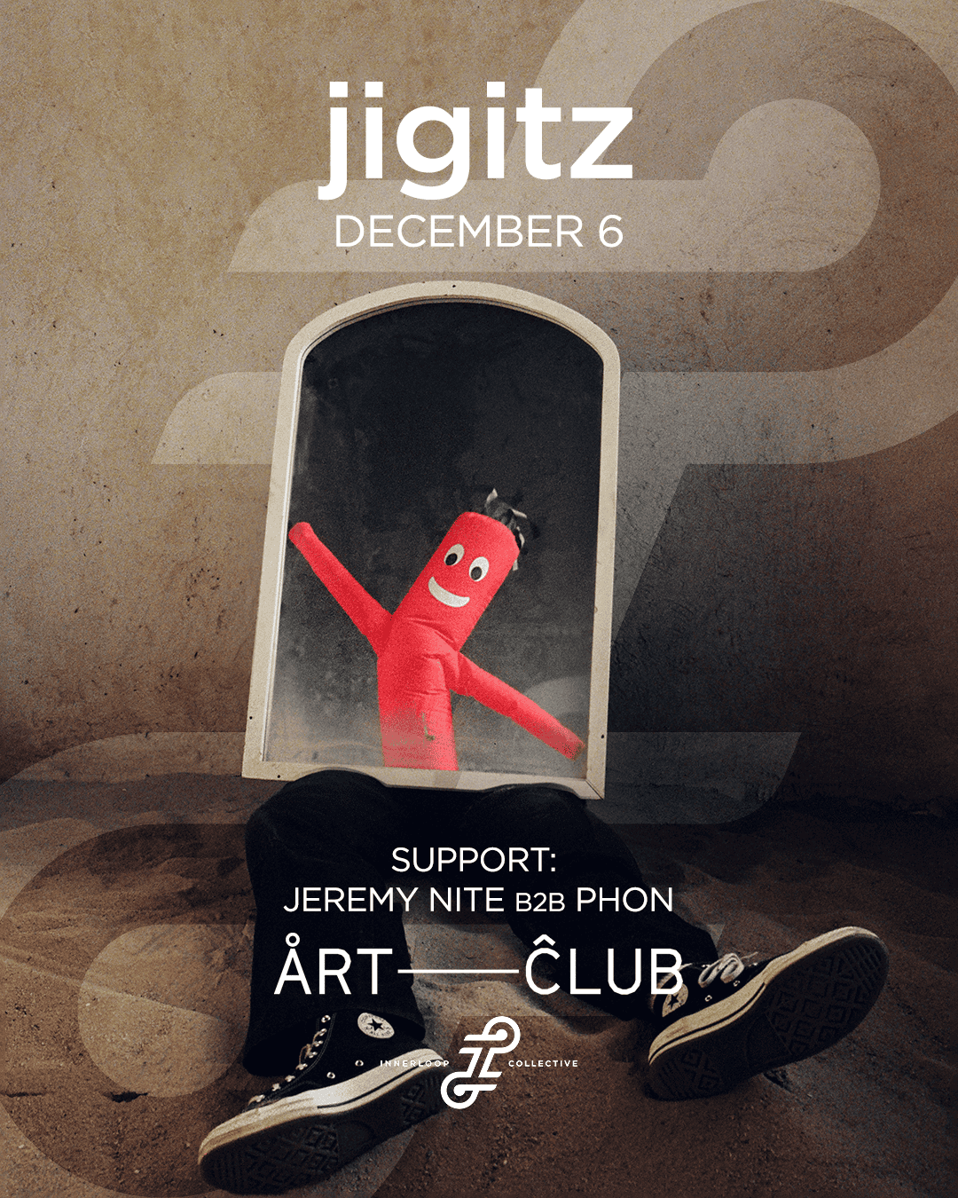 Innerloop pres. — jigitz at Art Club, Houston