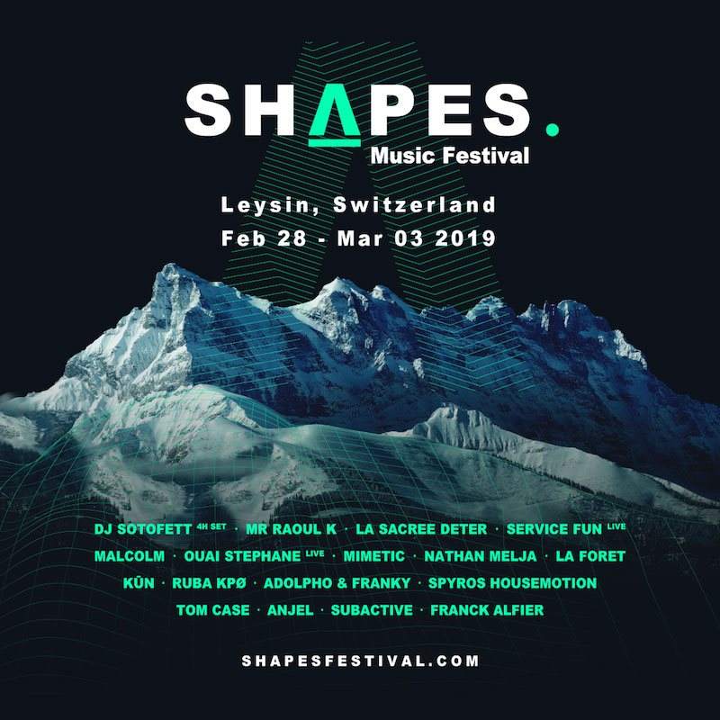 Shapes Festival Leysin 2019 - Página frontal