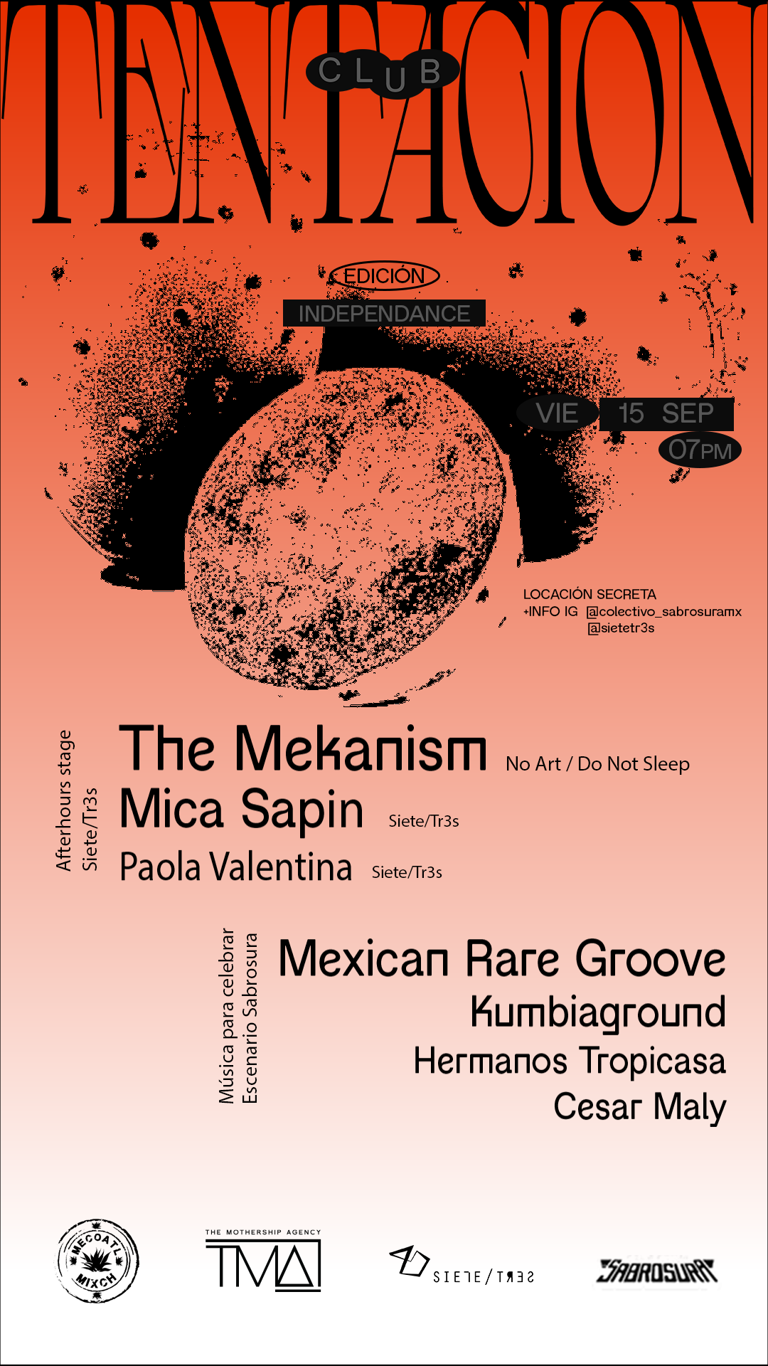 INDEPENDANCE x Club Tentacion presents: The Mekanism - Página frontal
