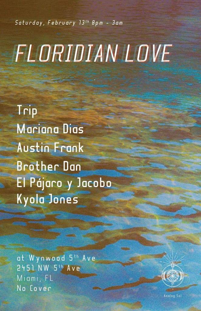 Floridian Love - フライヤー表