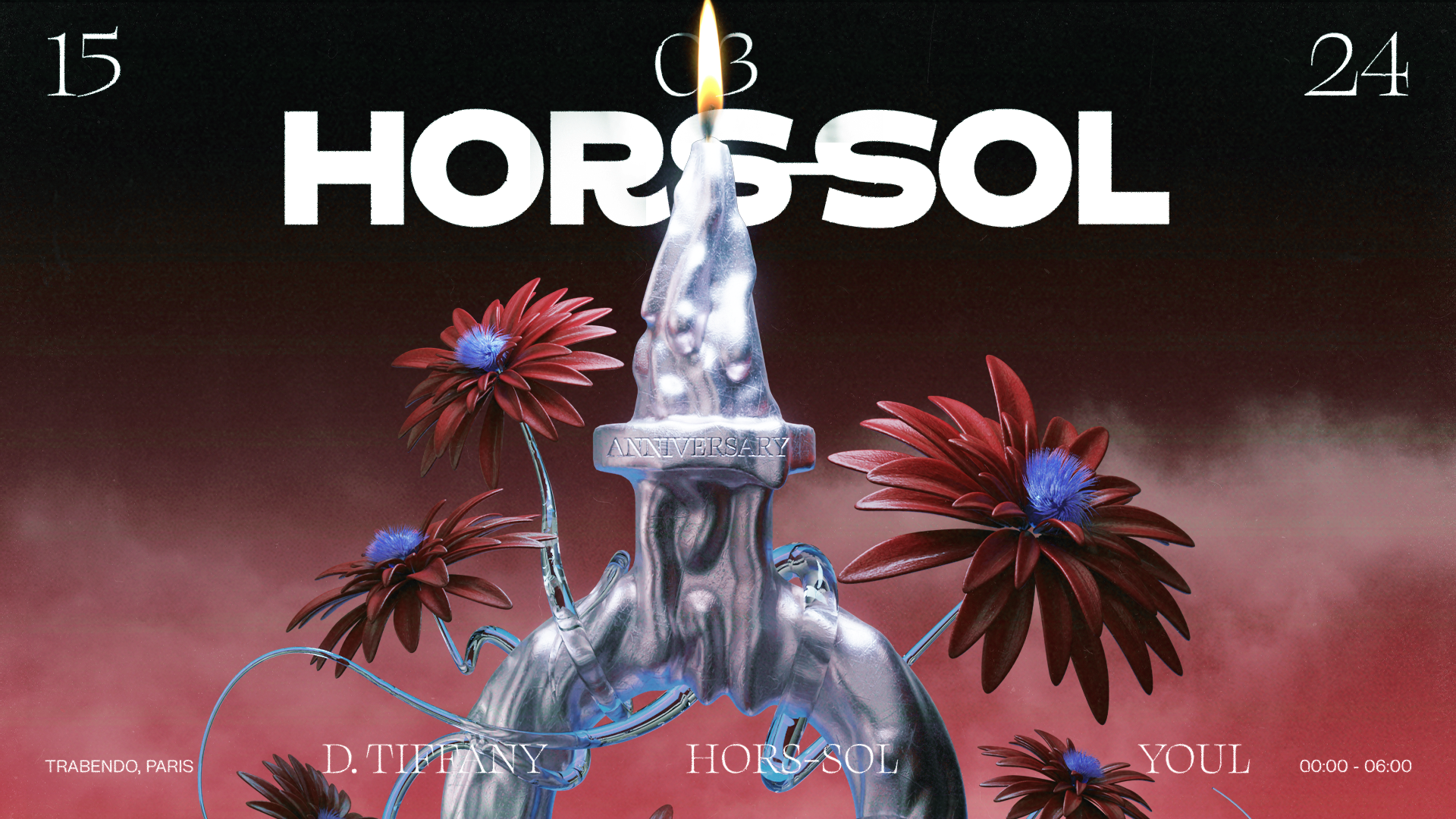 HORS-SOL Anniversary - フライヤー表