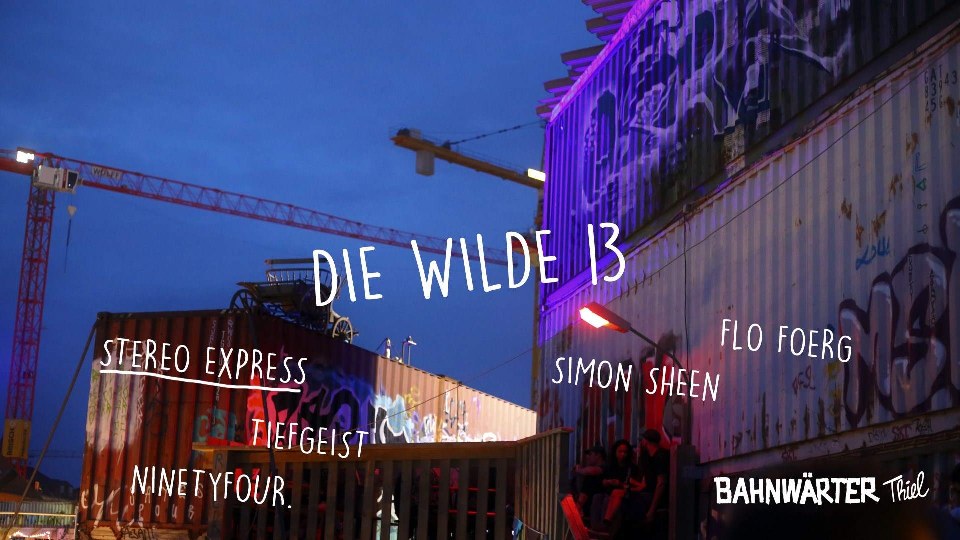 Die Wilde 13 mit Stereo Express - Página frontal