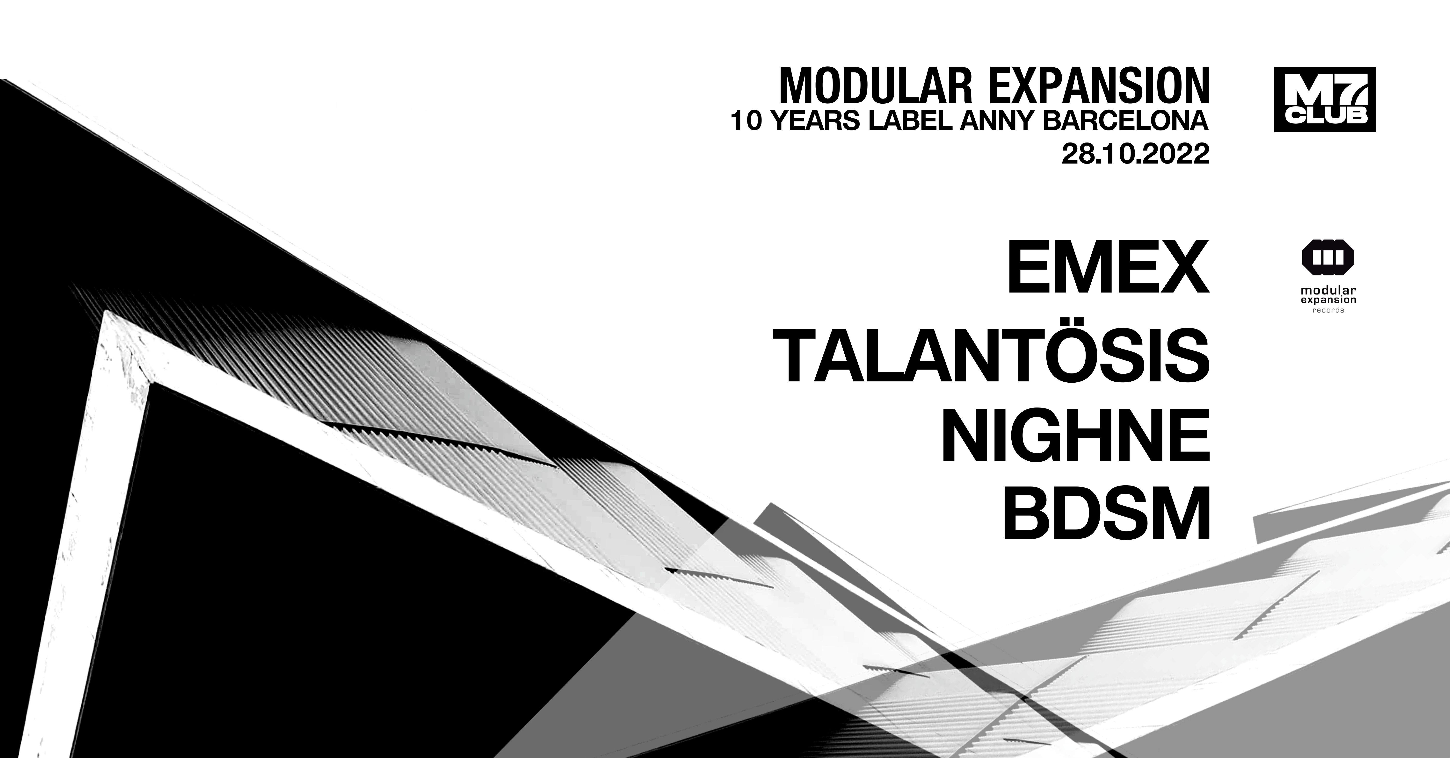 Modular Expansion Label Night at M7 Club, Barcelona