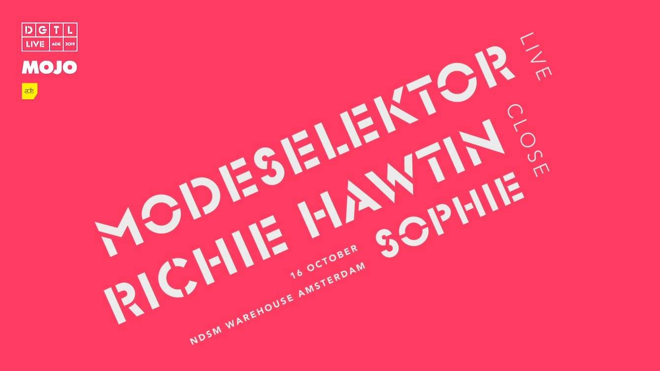 Richie Hawtin Close & Modeselektor Live // ADE - Página frontal