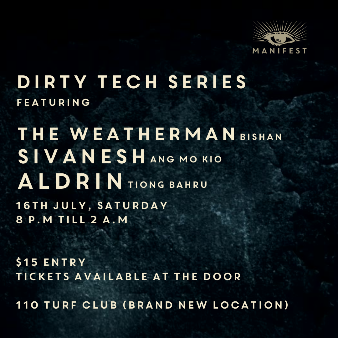 Manifest - Dirty Tech Series - Página frontal