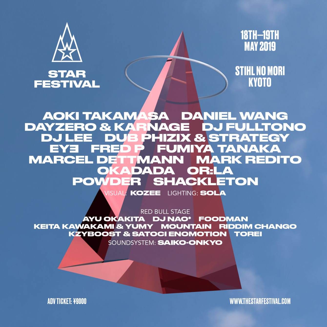 The Star Festival 2019 - Página frontal