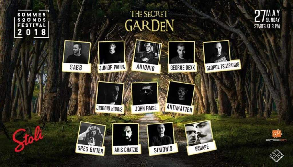Summer Sounds Festival: The Secret Garden - Página frontal