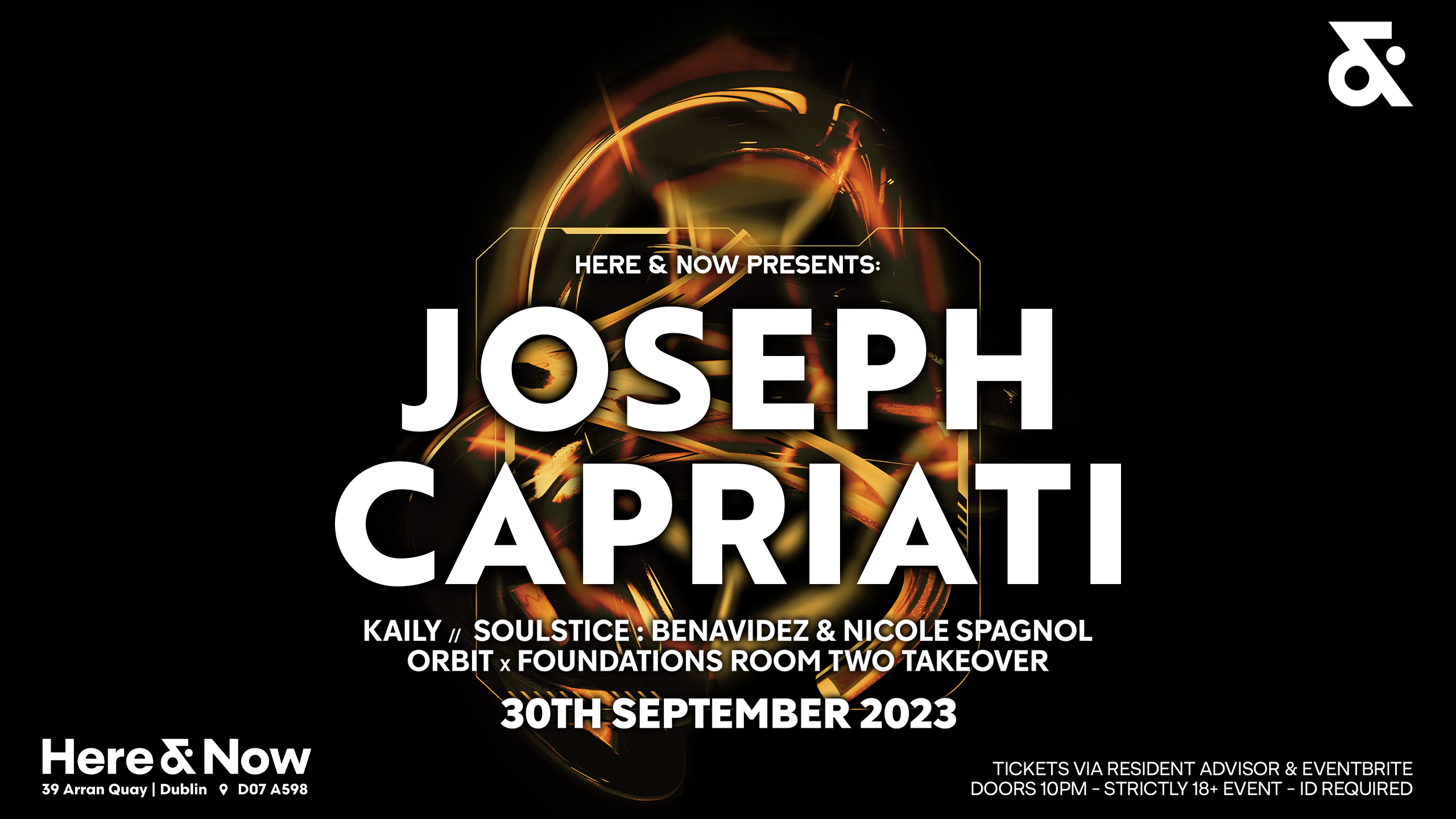 Joseph Capriati - フライヤー表
