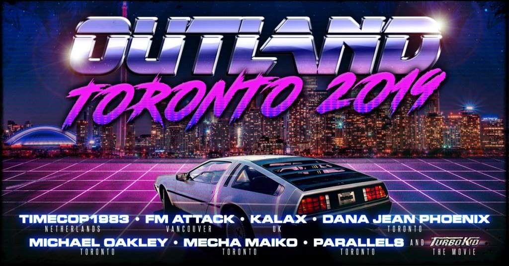 Outland Toronto 2019 - Retrowave Festival - Página frontal