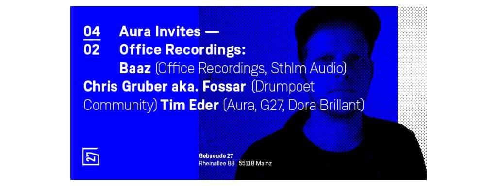 Aura Invites — Office Recordings - フライヤー表
