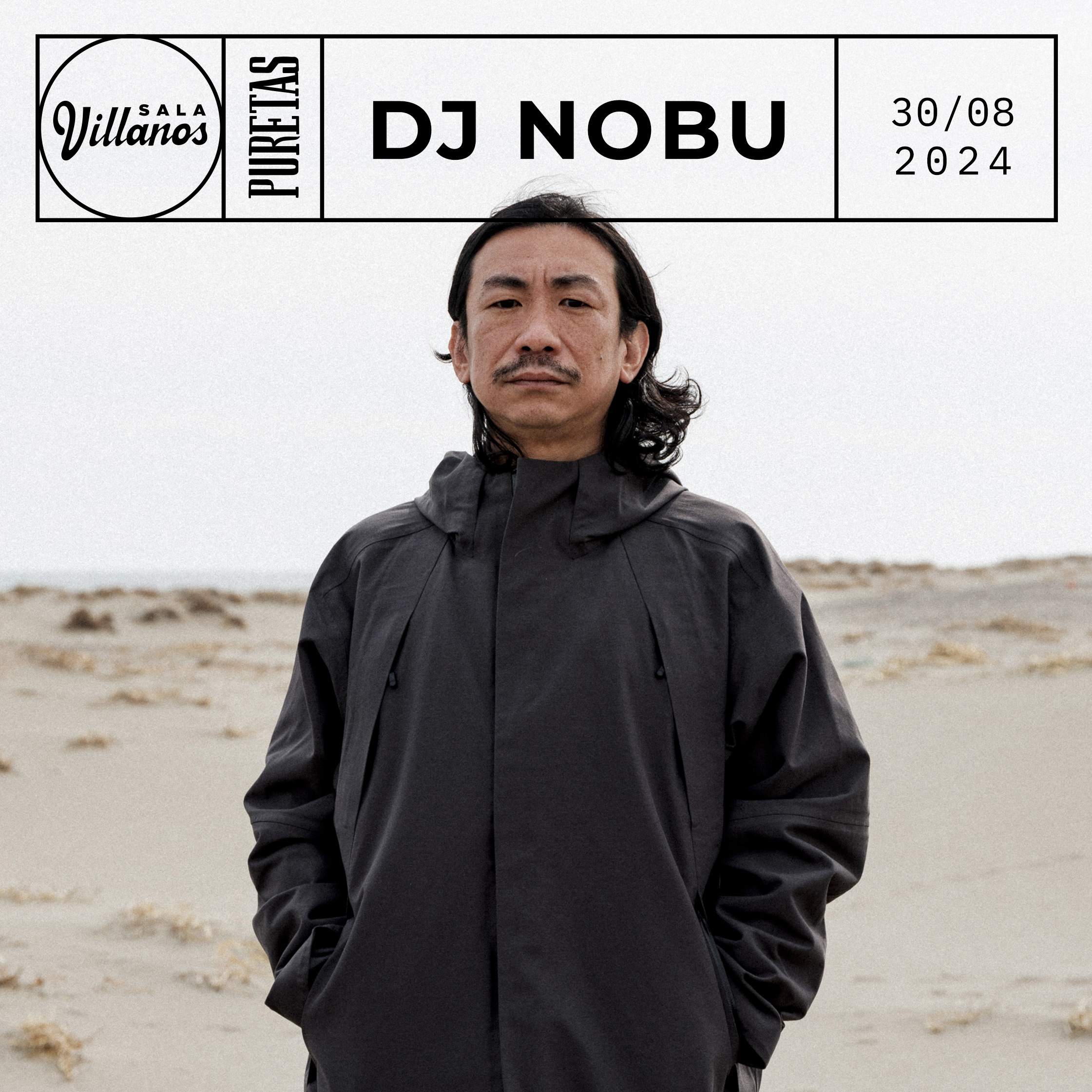 PURETAS presenta: DJ Nobu - フライヤー表