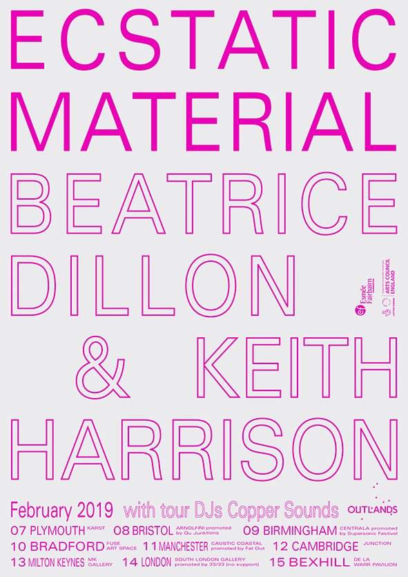 Ecstatic Material: Beatrice Dillon & Keith Harrison - Página trasera