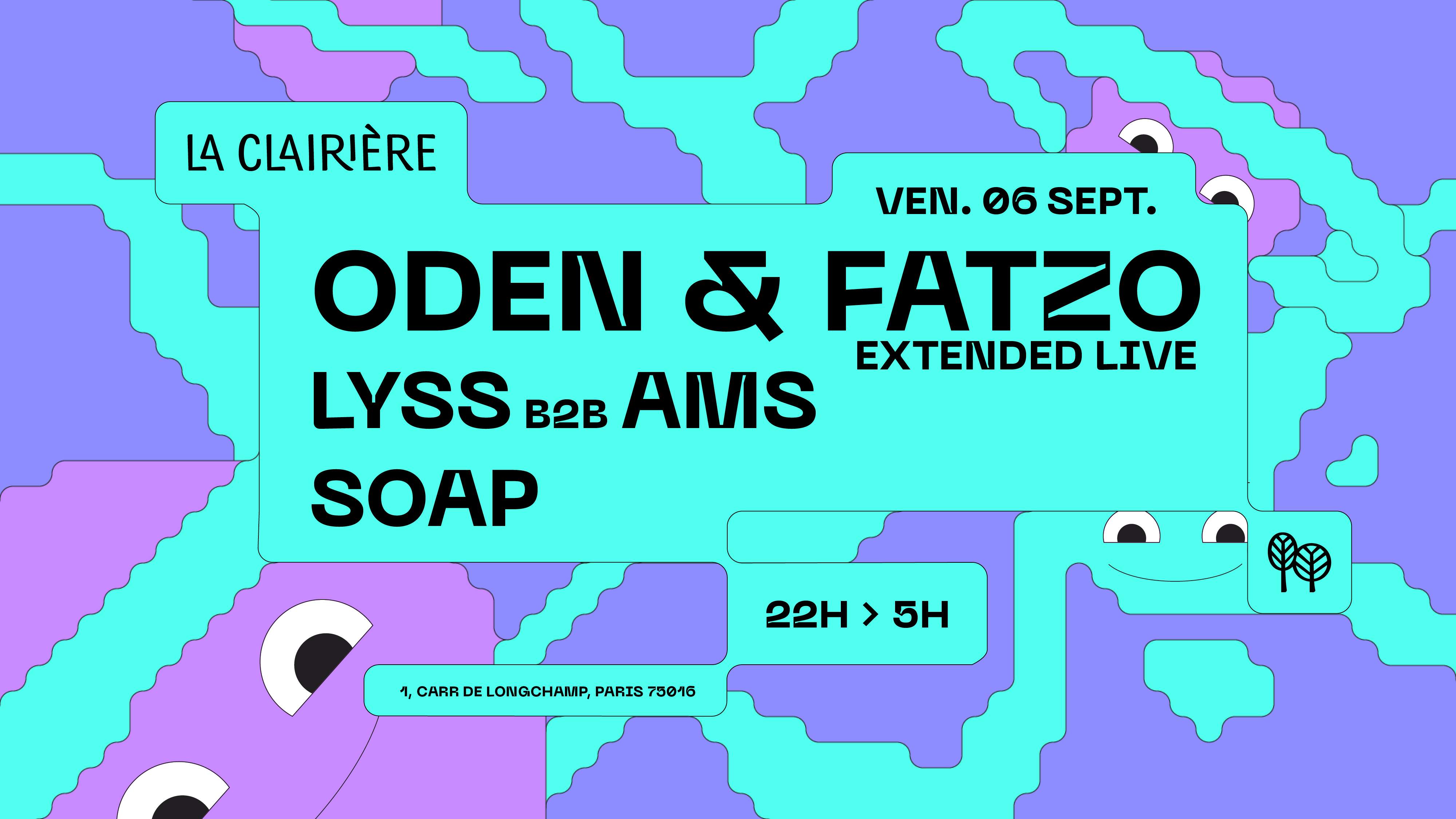 La Clairière: Oden & Fatzo (EXTENDED LIVE) at La Clairière, Paris
