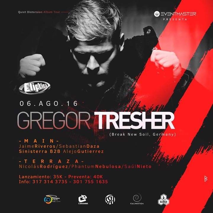Gregor Tresher, Cali Colombia - フライヤー表