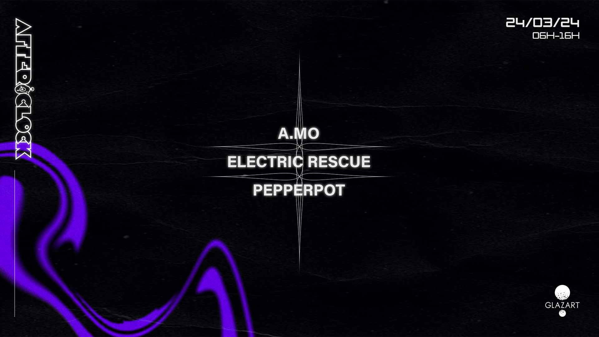 After O'Clock: A.mo, Pepperpot & Electric Rescue - Página frontal