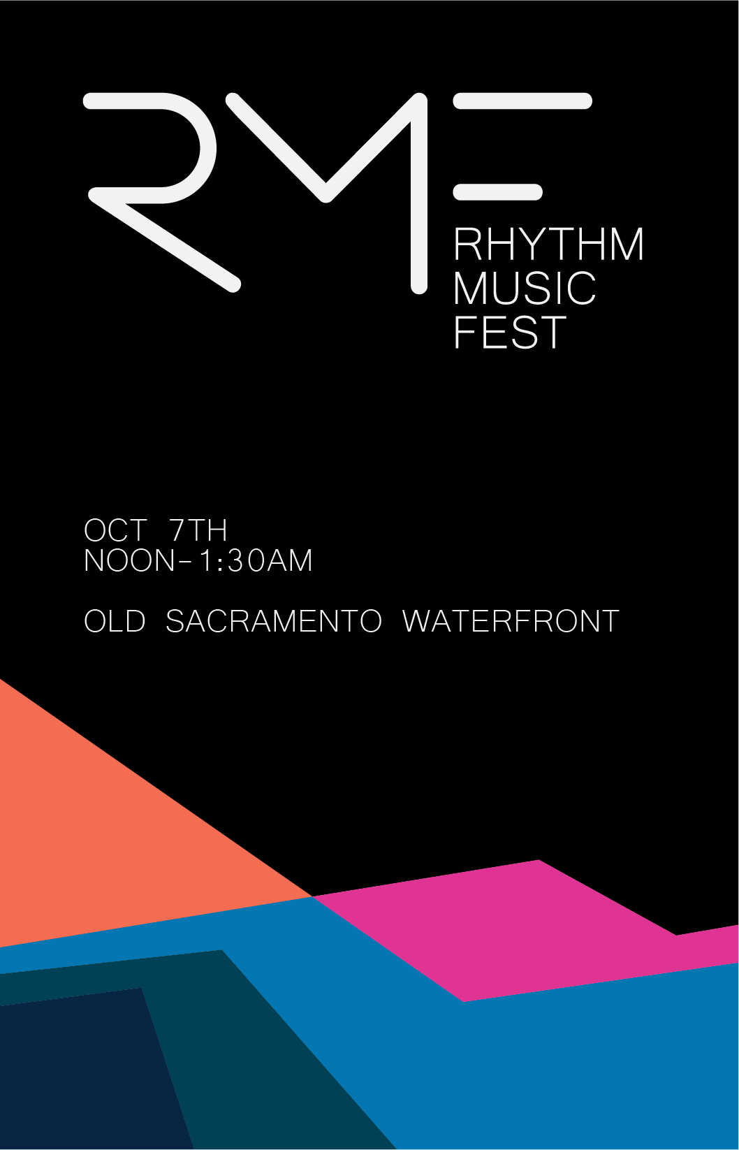 Rhythm Music Fest - フライヤー表