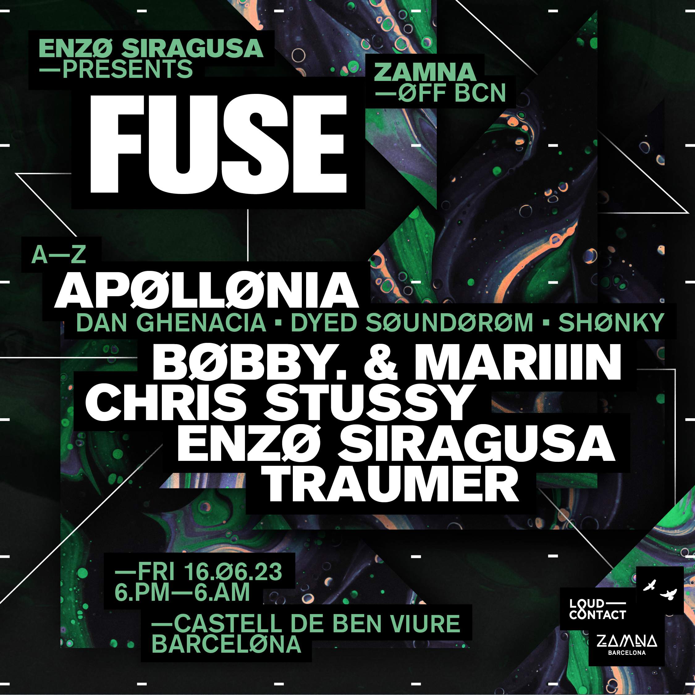 [SOLD OUT] - FUSE: OFF Barcelona at Zamna at Castell de BEN Viure ...