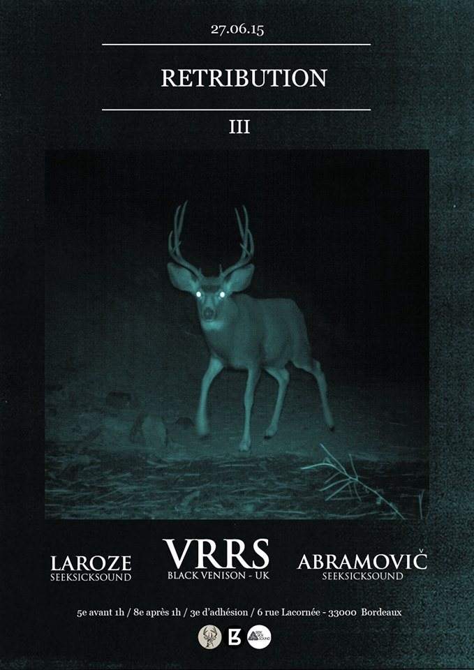 Retribution with Vrrs, Laroze & Abramovic - Página frontal
