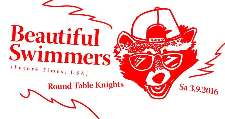 Beautiful Swimmers & Round Table Knights - フライヤー表