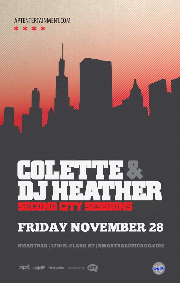 DJ Heather & Colette - Página frontal