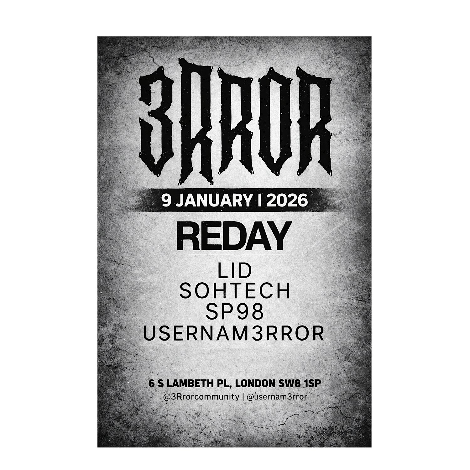 3Rror at Lightbox, London