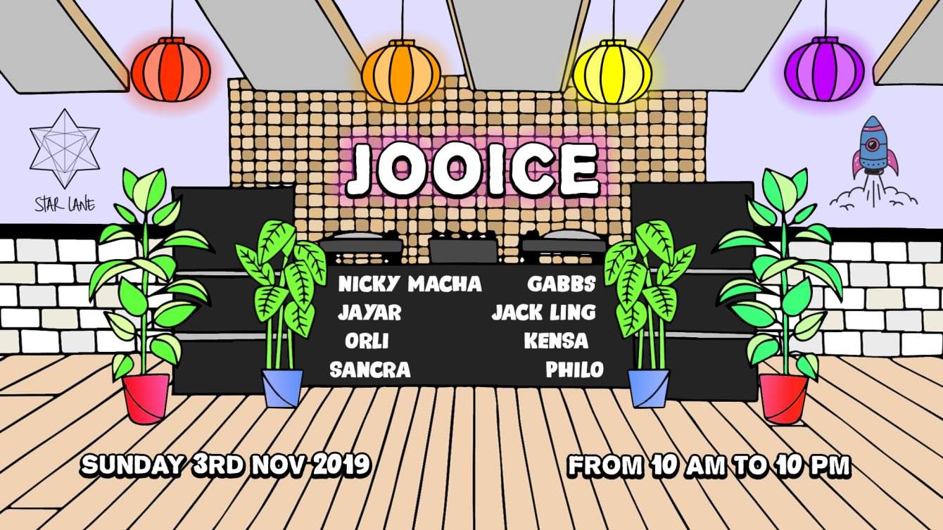 Jooice at Star Lane (London) - フライヤー表