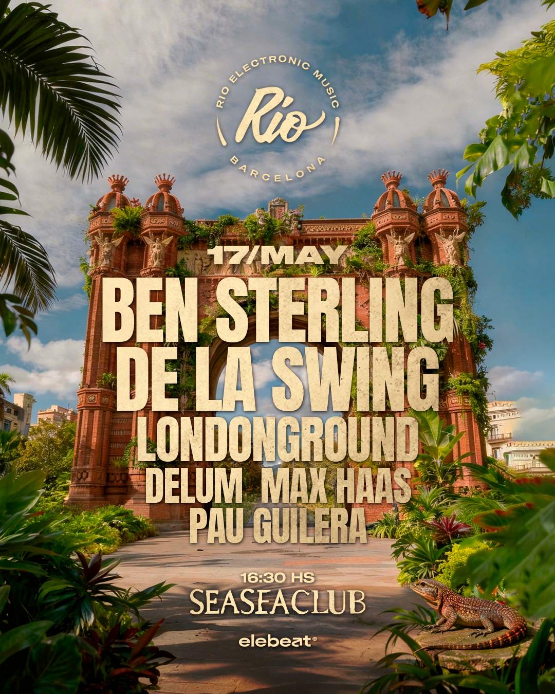 RÍO Barcelona pres. Ben Sterling & De La Swing at Seaseaclub Barcelona ...