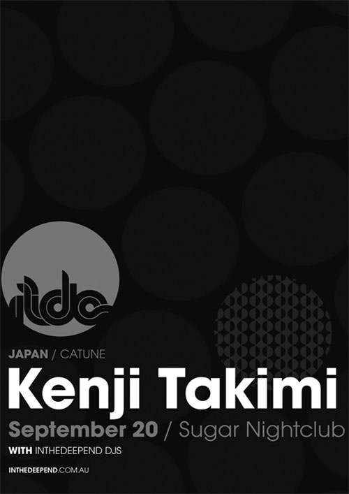 In The Deep End presents Kenji Takimi - Página frontal