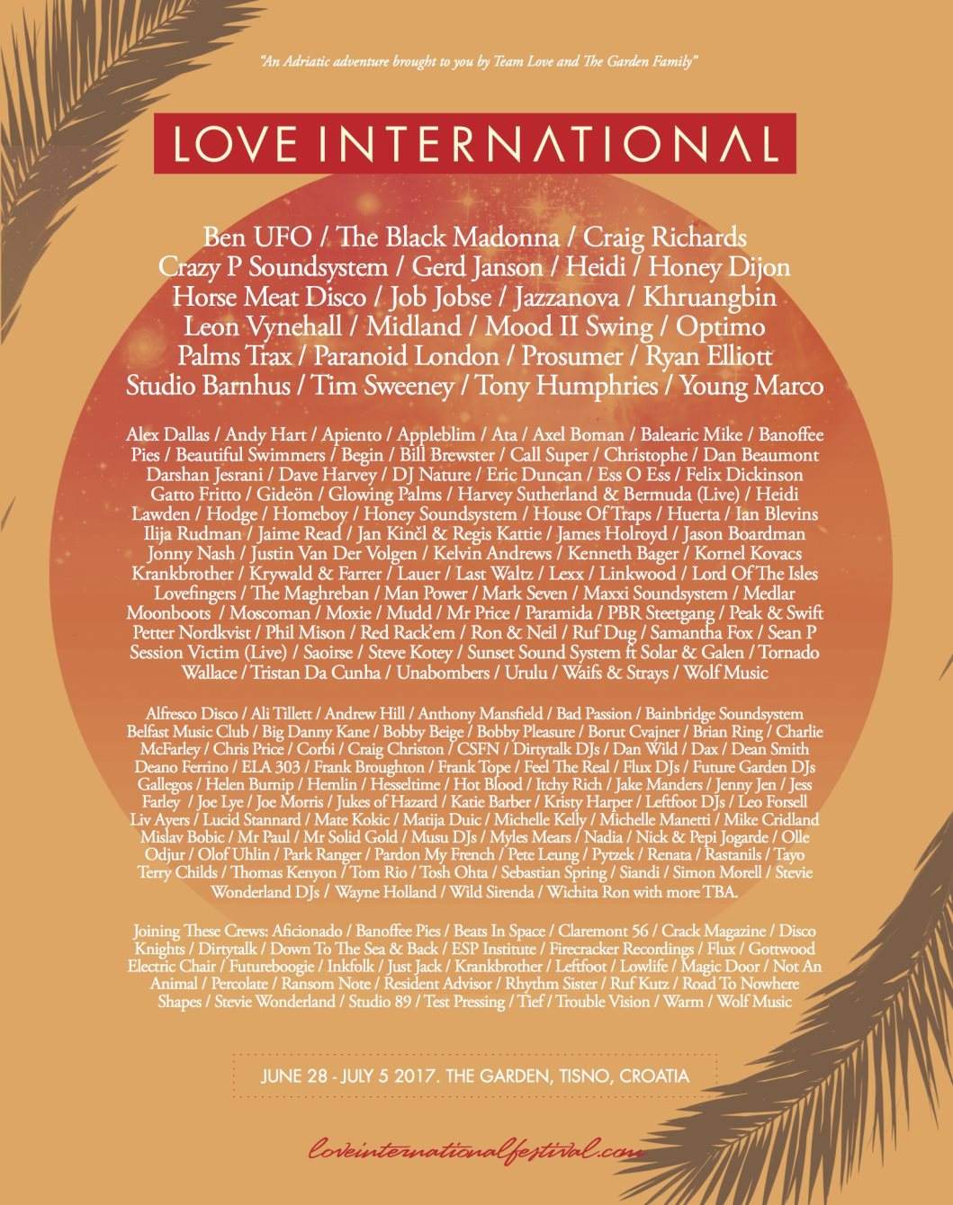 Love International Festival 2017 - Página frontal