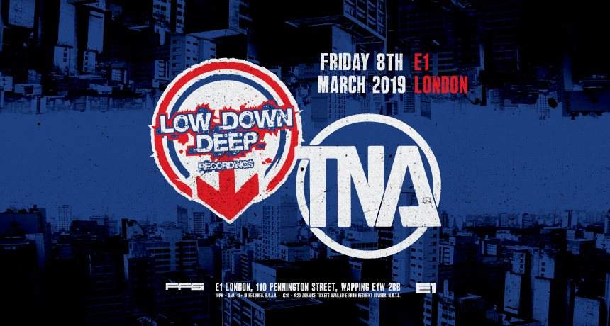 Low Down Deep - London - フライヤー表