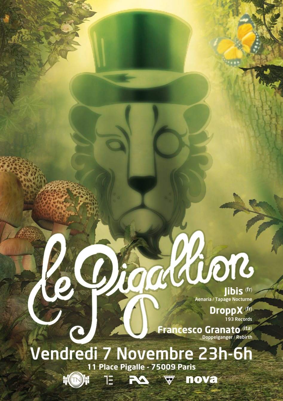 Francesco Granato w Jibis w Droppx at Le Pigallion, Paris