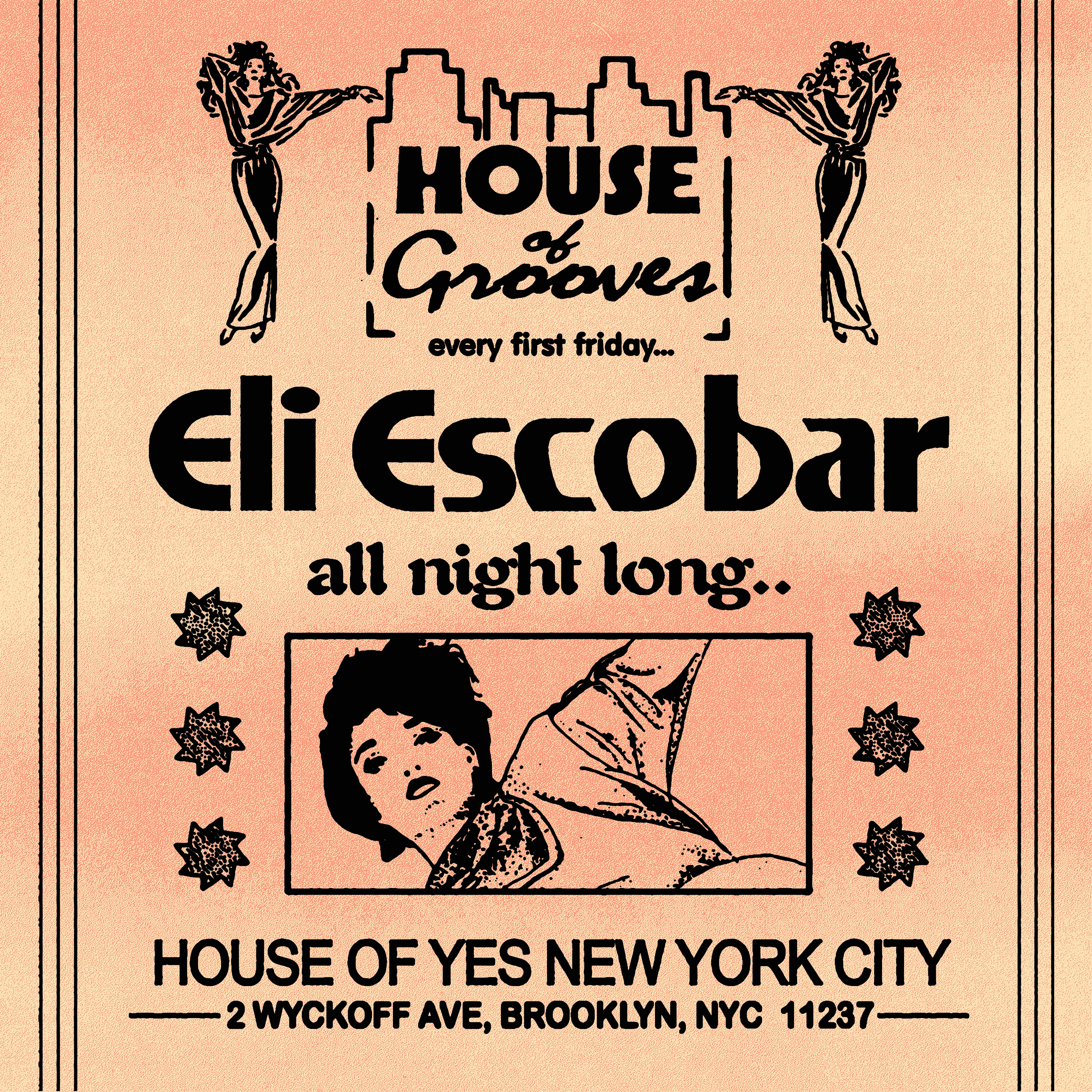 Eli Escobar ALL NIGHT LONG + Ultra Violet & Friends - Página frontal