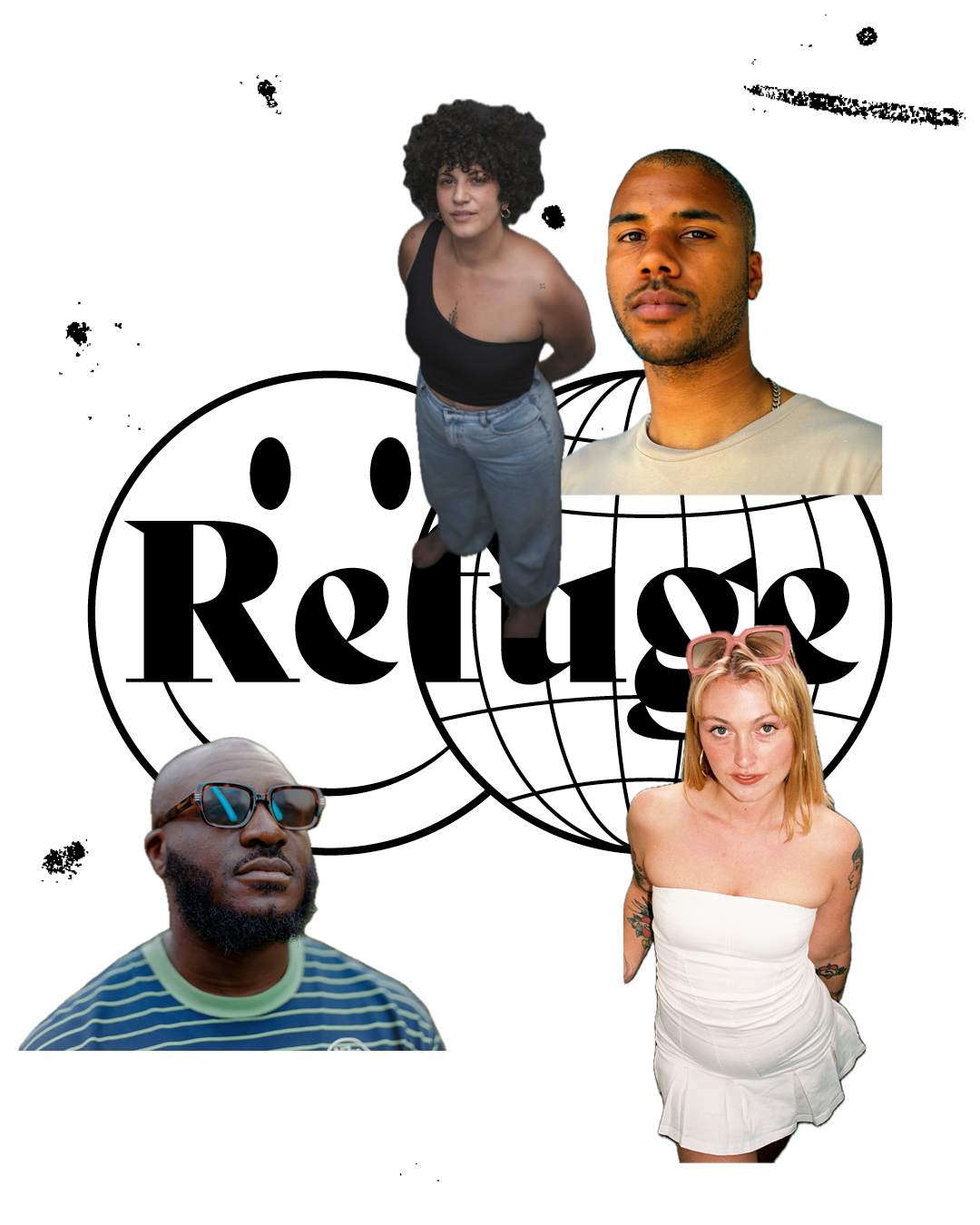 Refuge Worldwide - フライヤー表