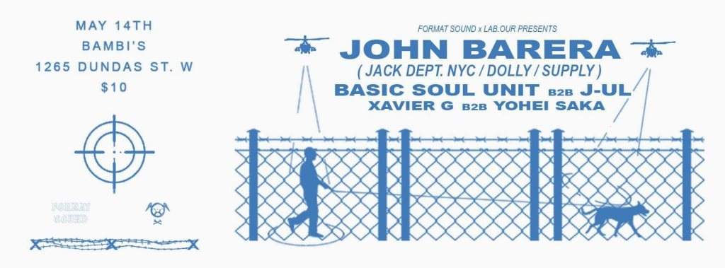Format Sound x LAB.Our presents: John Barera - Página frontal
