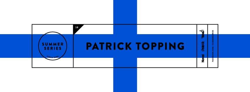 Summer Series with Patrick Topping - Página frontal